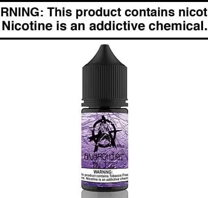 PURPLE ICE BY ANARCHIST SALTS 30ML - Vapejuice