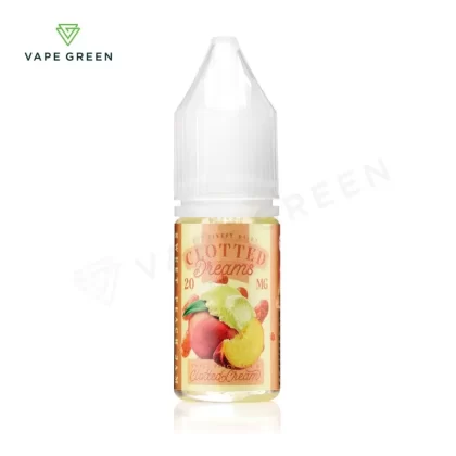Sweet Peach Jam & Clotted Cream Nic Salt E-Liquid by Clotted Dreams