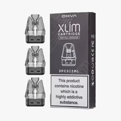 Oxva Xlim Pro Top Fill Pods - 3x Xlim Pro 1.2 ohm Pods