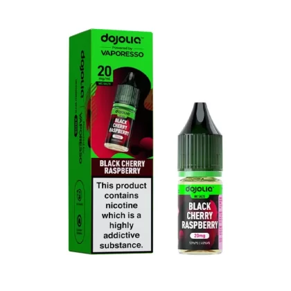 Black Cherry Raspberry Nic Salt E-Liquid by Vaporesso Dojoliq - 20 mg - High Strength