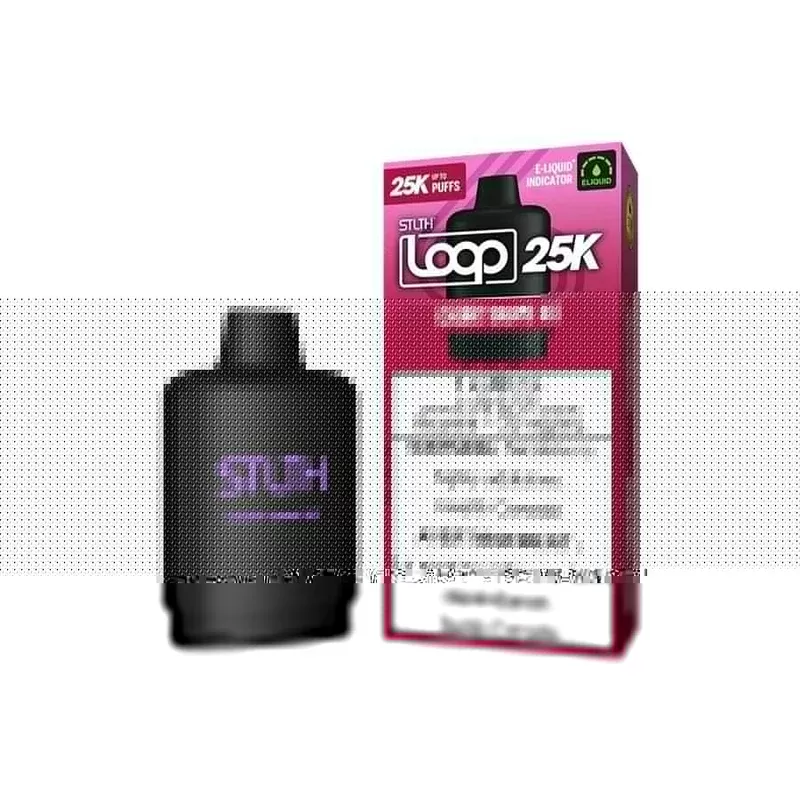 STLTH LOOP 25K POD PACK – CHERRY GRAPE ICE