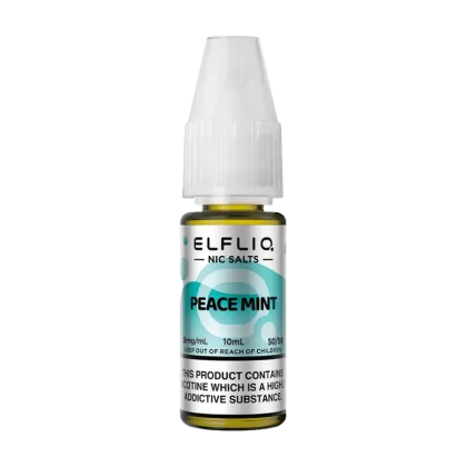 Peace Mint Elfliq Nic Salt by Elfbar - 10ml - Vape Product, Vape Product (AC617E)