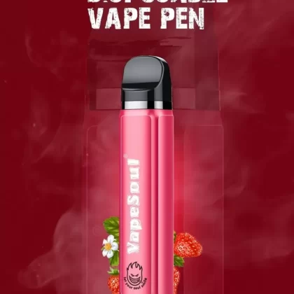 VapeSoul Smile II Strawberry Banana Ice (1500 Puffs)