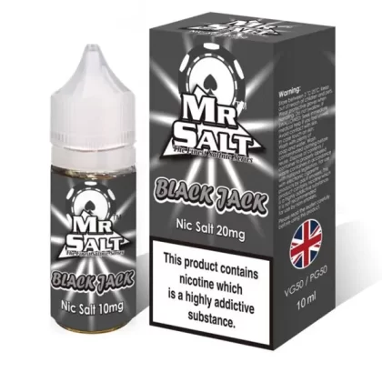 Mr Salt Black Jack Nic Salt E-Liquid