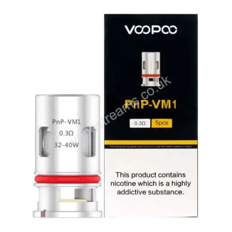 VooPoo PnP VM Replacement Vape Coils - Vapestreams Co