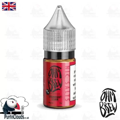 Ohm Brew Strawberry Storm Nic Salt E-Liquid