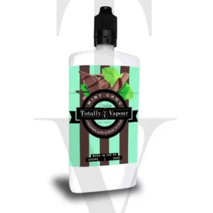 CHOC MINT 100ML SHORTFILL E-LIQUID BY TOTALLY VAPOUR