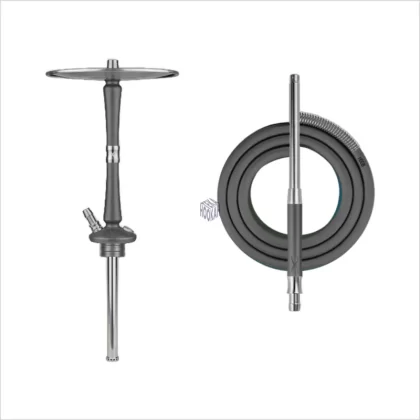 Shisha Hoob GO Space Grey Stainless Steel - Uszczelka; Dyfuzor, Talerzyk