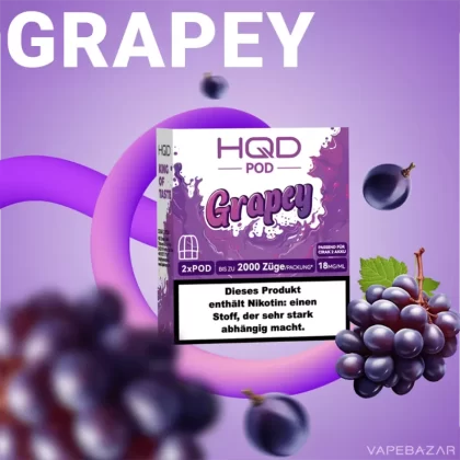 HQD Cirak 2 Pods – Grapey - HQD Cirak / Nein / 2ml / 18mg/ml
