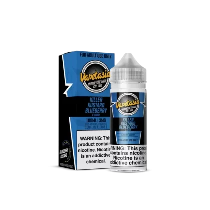 Vapetasia Killer Kustard Blueberry Vape e-Liquid 100mL - Vape Product, Vape Product