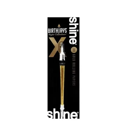Shine x BirthJay 24k Gold Cone Cake Topper - Ejuicewarehouse