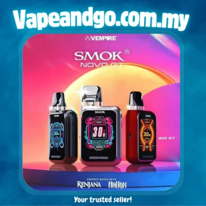SMOK NOVO GT Box Kit & Cartridge - Vapeandgo Com My