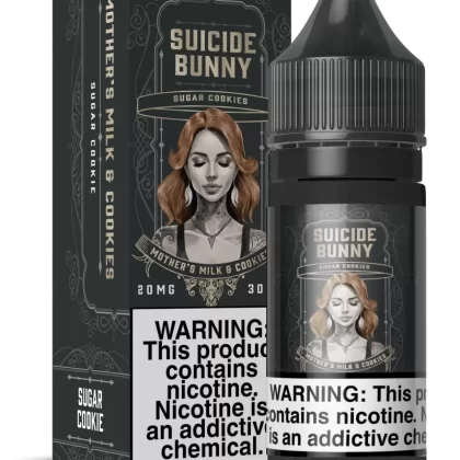 Suicide Bunny Salt Mother’s Milk & Cookies eJuice - Vape Product; Vape Product, Vape Product (4D0073)