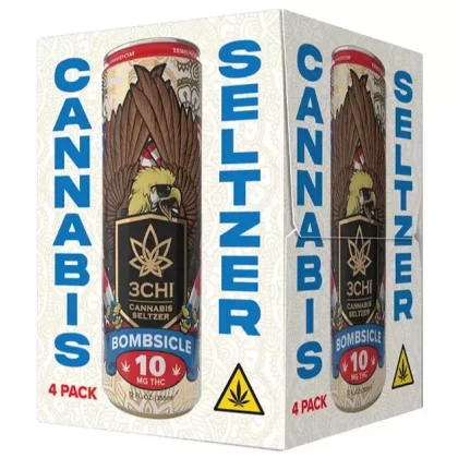 3Chi Delta 9 THC Seltzers – Bombsicle – 10mg