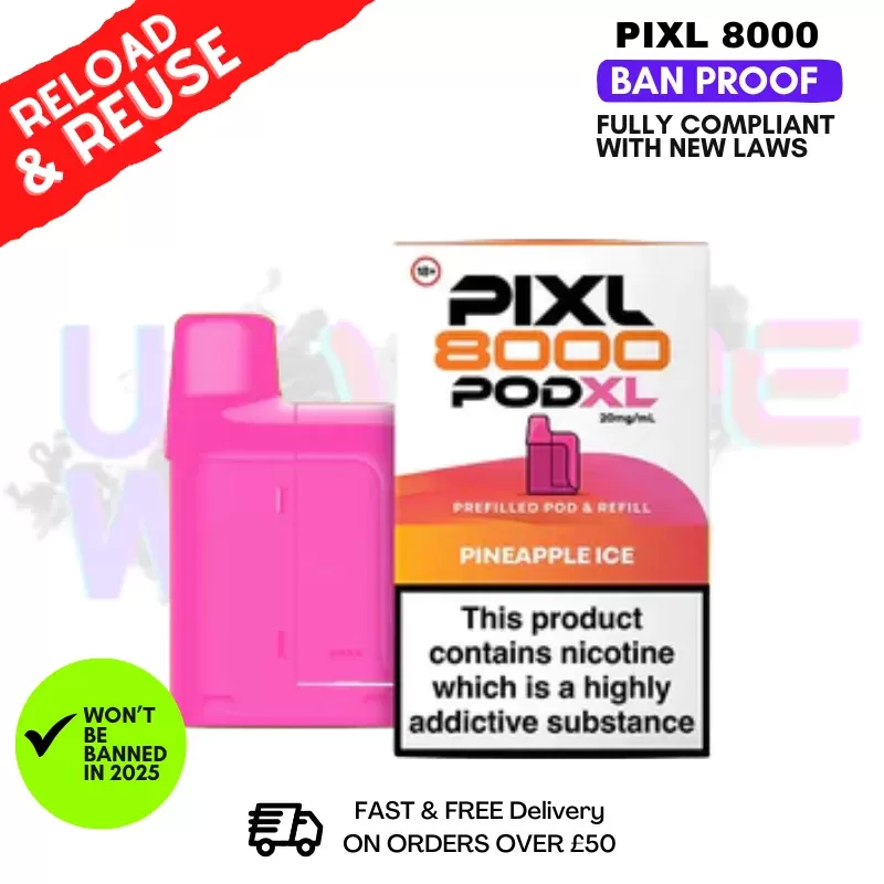 Pink Lemonade Pixl 8K Replacement Pods (Refil Pack)