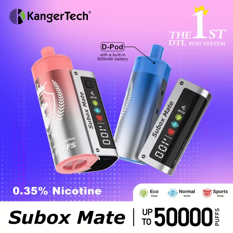 Kanger Subox Mate D 50K Disposable Pod 40mL - Vapejuice