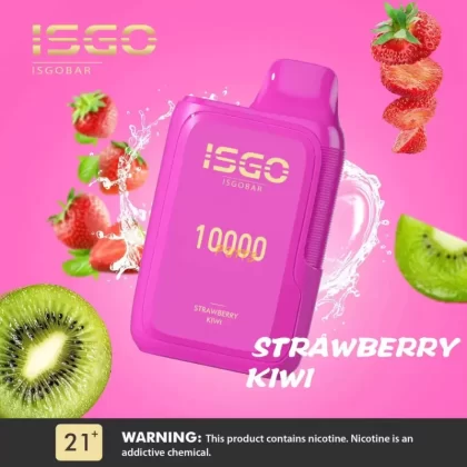 ISGO BAR 10000 – STRAWBERRY KIWI