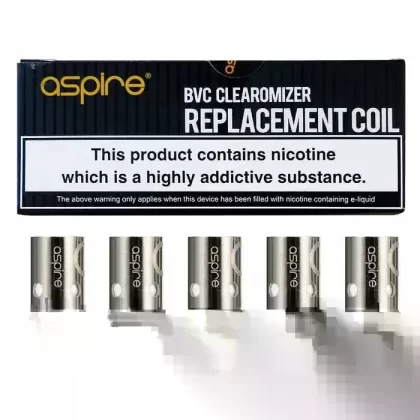 Aspire BVC Clearomizer Replacement Coils - Eliquidsupply