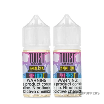 Twist Salt – Pink 0° (Iced Pink Punch) 60mL - Nicotine Strength#35mg>50mg