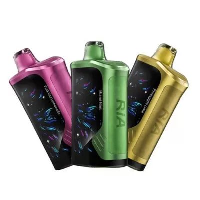 Geek Bar RIA NV30K Disposable Vape - Blueberry Punch, Blue Razz Ice