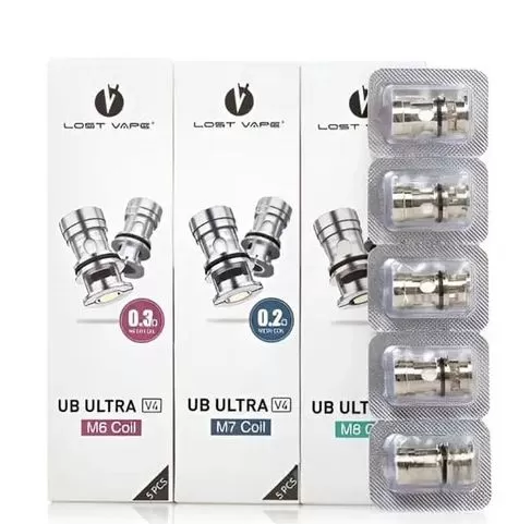 LOST VAPE UB ULTRA V4 REPLACEMENT COIL - 5PCS. - Image 2