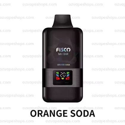 Fisco Max Bar 12000 Puffs – Orange Soda - Ozvapeone