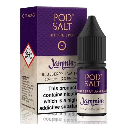 Blueberry Jam Tart By Pod Salt and Jammin 10ml