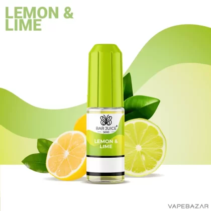 Bar Juice 5000 Nic Salt – Lemon & Lime - 10mg/ml, 20mg/ml; Aromen, Propylenglykol