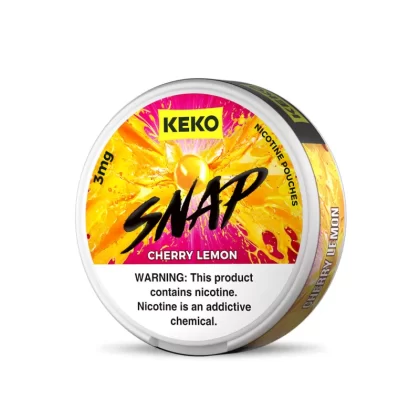 KEKO "SNAP" - Cherry Lemon - Nicotine Pouch (15 Count)
