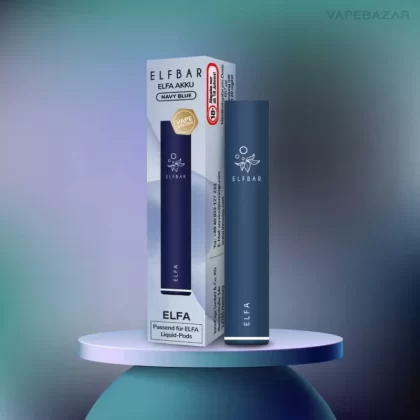 Elf Bar Pod ELFA Kit – Navy Blue - 500 mAh