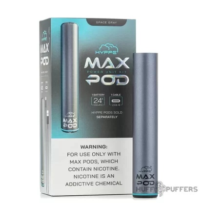 Hyppe Max Pod Power Unit Kit - Color#Midnight Black>Space Gray