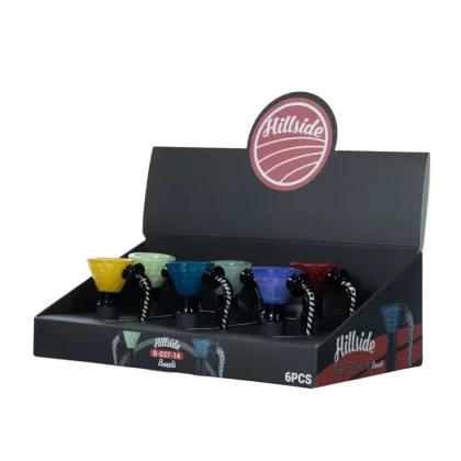Hillside Honey Comb Martini W/Handle 6PK – Premium Glass Bowls