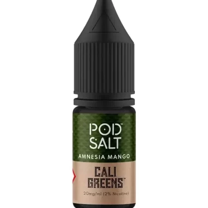 Pod Salt Fusion Cali Greens Amnesia Mango Nic Salt E-Liquid - 11mg