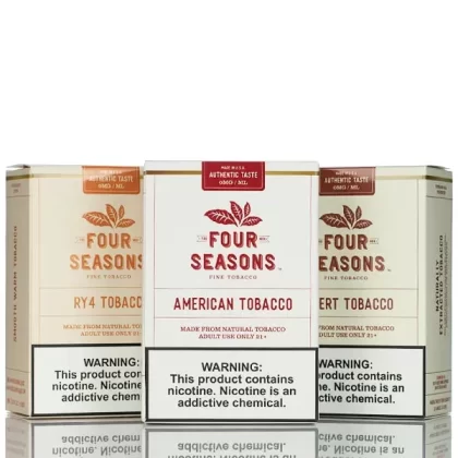 Four Seasons - No Nicotine Vape Juice - 60ml - Turkish Tobacco