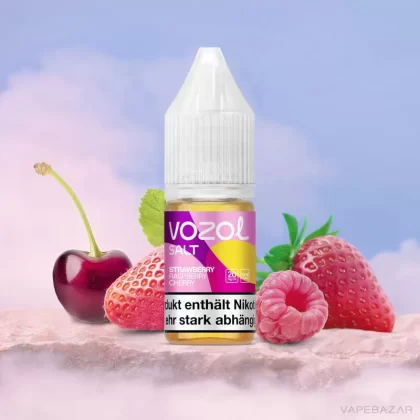Vozol Liquid – Strawberry Raspberry Cherry - Vapebazar