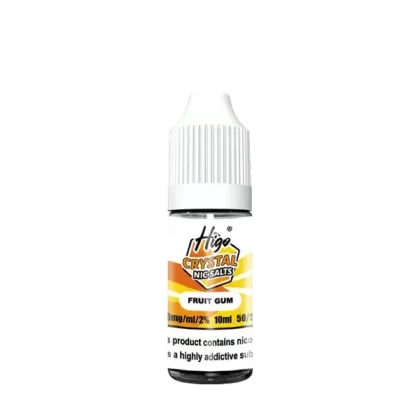 Higo crystal Fruit Gum Nic Salt Vape Juice - Strength 10mg