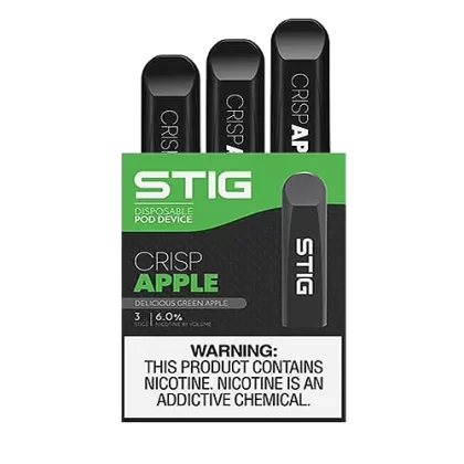 Crisp Apple Disposable Pod – Pack of 3 by VGOD STIG