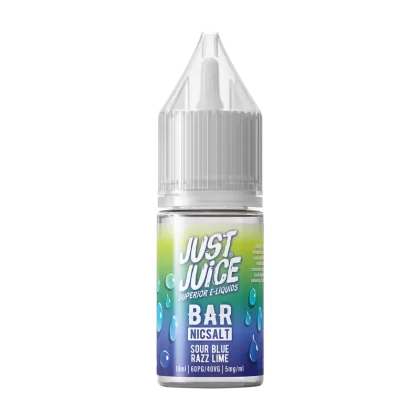 Sour Blue Razz Lime Nic Salt by Just Juice Bar - 10mg - Vape Product