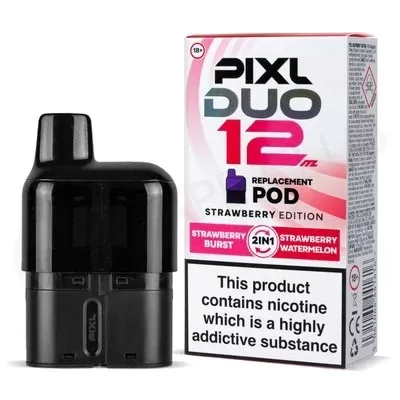 Strawberry Edition Pixl Duo 12 Prefilled Pods