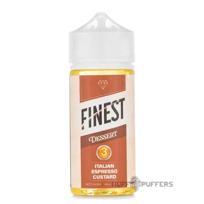 The Finest E-Liquid – Italian Espresso Custard 100mL - Nicotine Strength#0mg>3mg>6mg