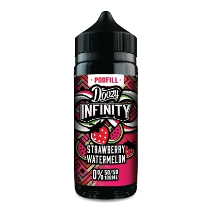 Doozy Infinity 100ml Shortfill E-Liquid 50VG Strawberry Watermelon - Vape Product