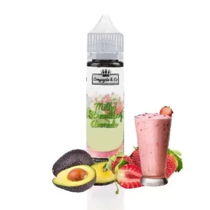 Milky Strawberry Avocado By Compagnie & Co. 60ml 3mg