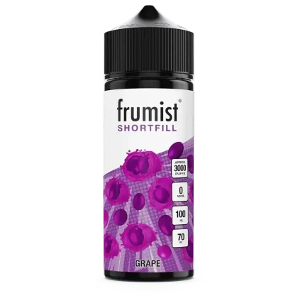Frumist Grape 100ml Shortfill E-Liquid - Ecigpremium