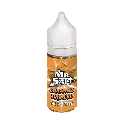 Mr Salt Caramel Tobacco Nic Salt Vape Juice - 10 Pack