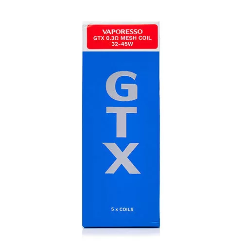 Vaporesso GTX Series Coils - 5 Pack; 0.15 Ohm, 0.2 Ohm (20D4E2) - Image 2