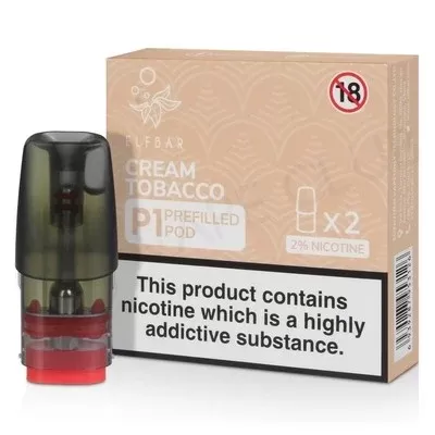 Cream Tobacco Elf Bar Mate P1 Prefilled Pod - Ecigpremium