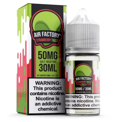 Air Factory Salt Strawberry Twist eJuice - Vape Product; Vape Product (398E57)