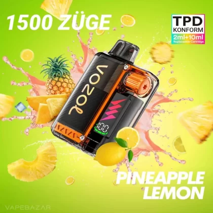 Vozol Vista Plug – Pineapple Lemon Starter Kit - Vapebazar