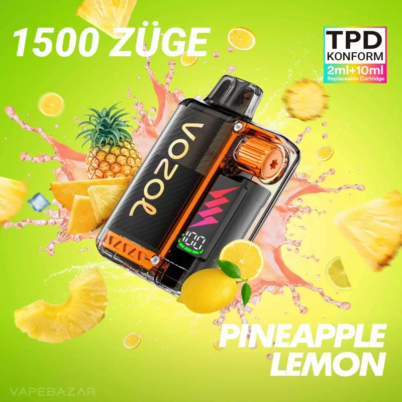 Vozol Vista Plug – Pineapple Lemon Starter Kit - Vapebazar