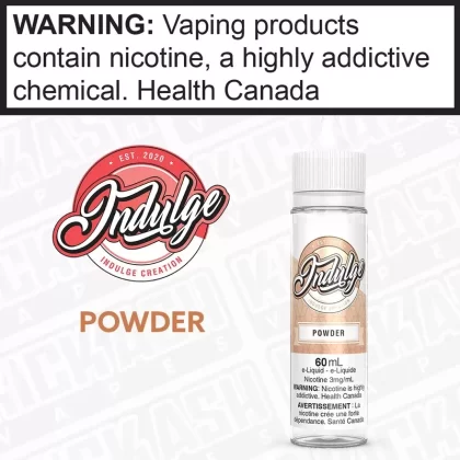 Powder by Indulge - Strength#3 mg/mL 60 mL ONTARIO EXCISE STAMP